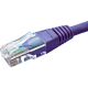 Copper Patch Lead - Cat5e UTP Stranded PVC - Violet Flush Boot